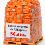 Pallet Sobres Sorpresa Aliexpress por Kg