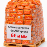 Pallet Sobres Sorpresa Aliexpress por Kg