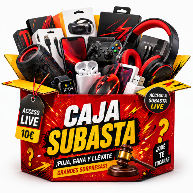 CAJA SUBASTA TIK TOK (ENVÍO)